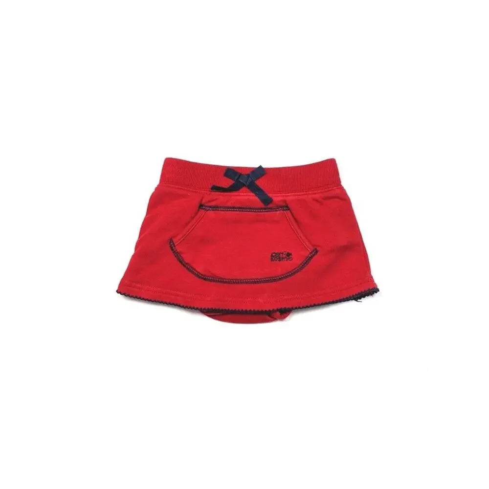 Oshkosh Bgosh Skort Baby Girls Size 3m Red
